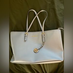 Michael Kors Bag | Michael Kors Light Blue Shoulder Purse